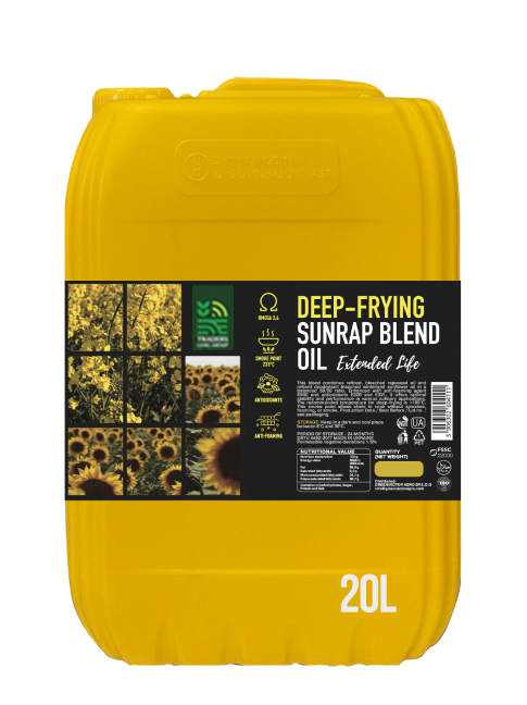 Deep Frying Sunrap Oil Blend