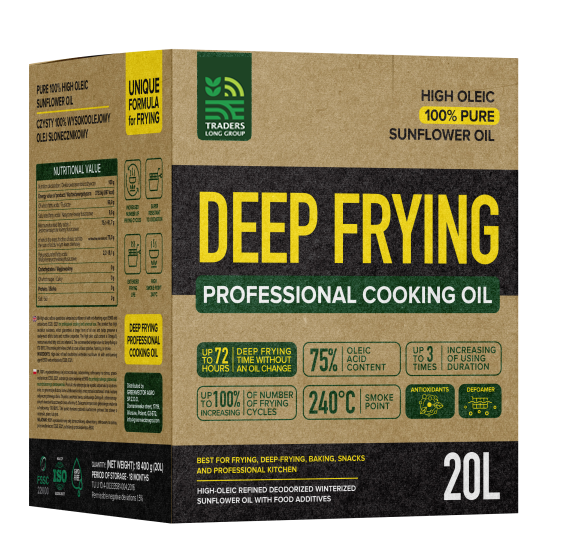 Traders Long Group - Deep Frying High Oleic Sunflower Oil 100%